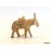 Olive Wood Donkey -Keychain