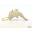 Olive Wood Dolphin -Keychain