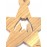 Olive Wood Christmas Decoration -Star Nativity