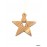 Olive Wood Christmas Decoration -Star Nativity