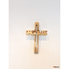 Olive Wood Cross-Jesus