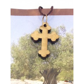 Olive Wood Cross-Pendant