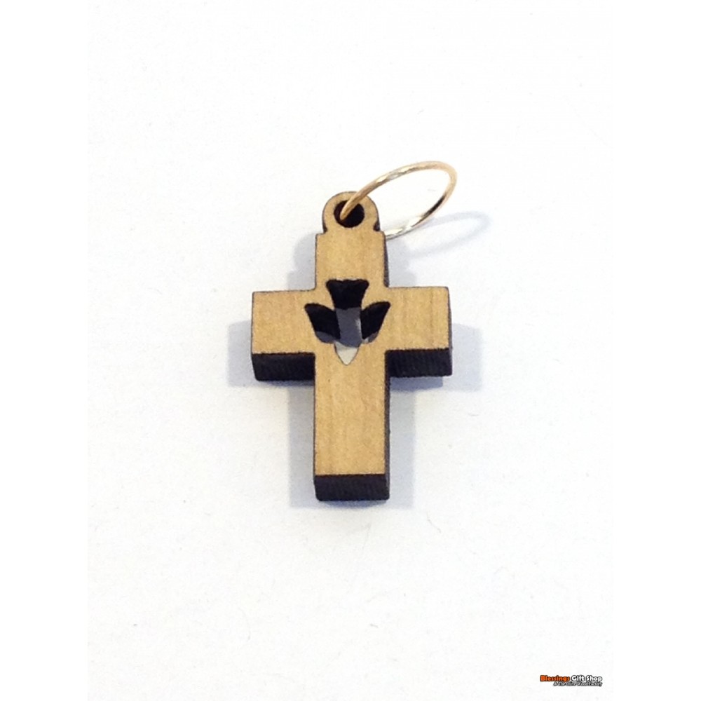 Olive Wood Cross-Pendant