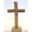 Olive Wood Cross -With Stand