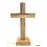 Olive Wood Cross -With Stand