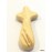 Olive Wood Holding Cross Medium