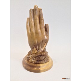 Olive Wood Praying Hands -Master Piece