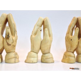 Olive Wood Praying Hands-Medium 