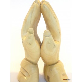 Olive Wood Praying Hands-Small
