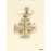 Gold Jerusalem Cross -14k