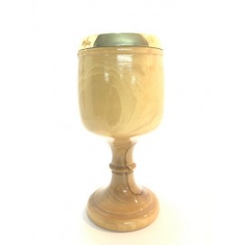 Olive Wood Chalice-Large