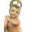 Ceramic Baby Jesus Hand Painted