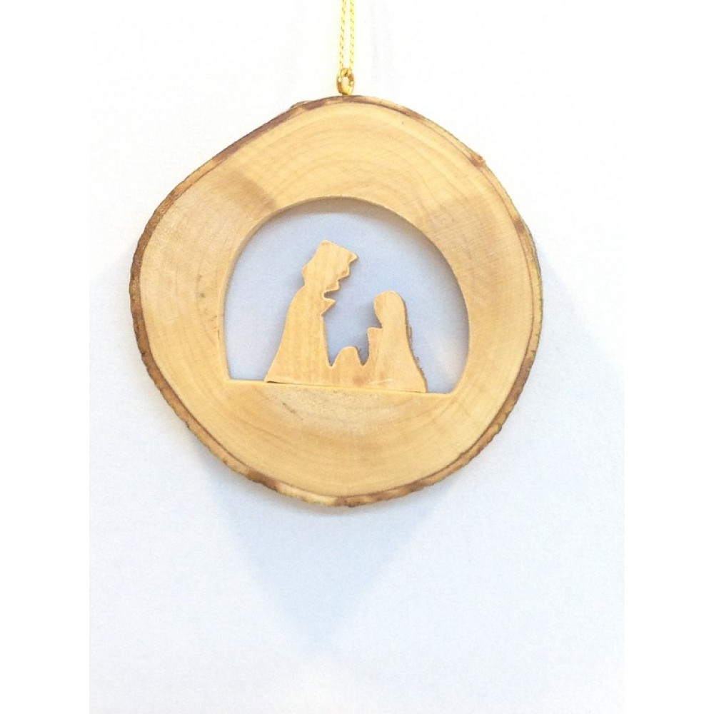 Olive Wood Christmas Decorations