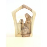 Olive Wood Holy Family statue