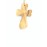 Olive Wood Keychain -Cross