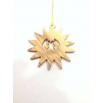  Olive Wood Star of Bethlehem-Small