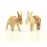 olive Wood Donkeys
