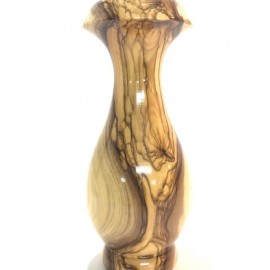 Olive wood Vase -candle holders 