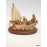 Olive Wood Boat -Jesus and Fishermen
