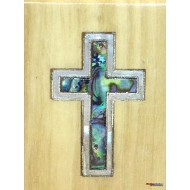 Olive Wood And Mother of Pearl Magnet