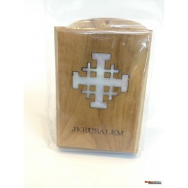 Olive Wood And Mother of Pearl Magnet