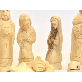 olive Wood Nativity Set