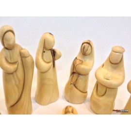 olive Wood Nativity Set-Master Piece
