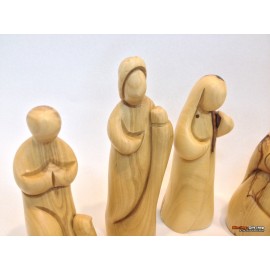 olive Wood Nativity Set-Master Piece