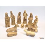 olive Wood Nativity Set -Medium