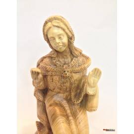 Olive Wood Nativity Set and House-Master Piece