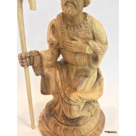 Olive Wood Nativity Set and House-Master Piece