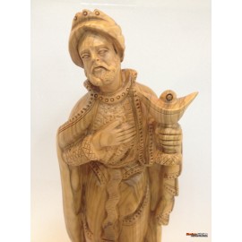 Olive Wood Nativity Set and House-Master Piece