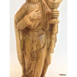 Olive Wood Nativity Set and House-Master Piece