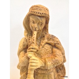 Olive Wood Nativity Set and House-Master Piece