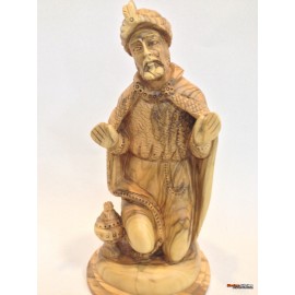 Olive Wood Nativity Set and House-Master Piece