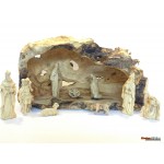 Olive Wood Nativity Set and House-Master Piece