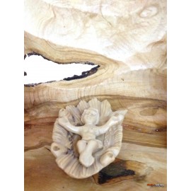 Olive Wood Nativity Set and House-Master Piece