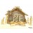 Olive Wood Nativity Set and House 