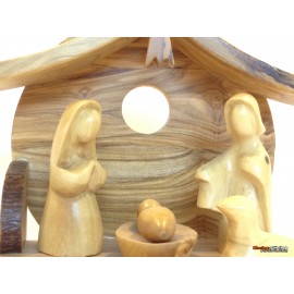 Olive Wood Holy Family -Master Piece