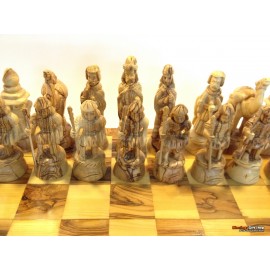 Olive Wood Chess Set and Board