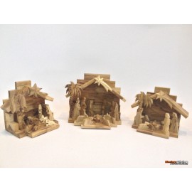 Olive Wood Crib