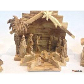 Olive Wood Crib
