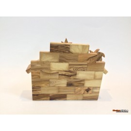 Olive Wood Crib
