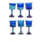 Hebron Glass- set of 6 Wine glass 